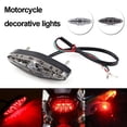 thumbnail image 4 of Motorcycle LED Brake Light, Red High-Brightness, IP65 Waterproof, Retro Style, Wide Compatibility, 4 of 8