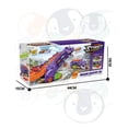 thumbnail image 3 of PINGÜE® City & Speed | Pista Dino Track para Niños | Set de Transporte y Almacenamiento | Alta Velocidad | Para Vehículos 1:64 | Morado | Tamaño 63x14x31 | Juguetes Niños estilo Hot Wheels., 3 of 7