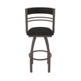thumbnail image 5 of 860 Hunter 36" Swivel Bar Stool with Bronze Finish and Canter Espresso Seat and Back, 5 of 5
