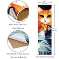 thumbnail image 3 of Cat Skateboard Grip Tape Stickers (Pack of Two) - Emery Surface, PVC Backing, 8.8x32.6in/22.4x83 cm, 3 of 5