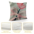 thumbnail image 4 of YINGXI Mothers Day Pillow Covers Throw Pillowcase Home Sofa Bedroom Living Room Holiday Farmhouse Decor Cushion Case Happy Mothers Day 24x24in, 4 of 5