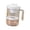 white, variant on Greek Yogurt Strainer Soya Bean Milk Filter Cup with Lid Non Woven Fabrics for Family Kitchen