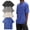 Black+beige+grey+blue, variant on 4 Pack Oversized T-Shirts for Men Wash T-Shirts Summer Vintage Heavyweight Shirt Cotton Tees