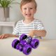 thumbnail image 4 of Coche de carreras con tracción en las cuatro ruedas, volteo y acrobacias de doble cara para niños, coche de inercia, juguete para niños, no requiere pilas, se puede empujar con la mano, vehículos de v, 4 of 6