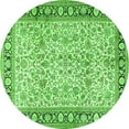 thumbnail image 1 of Ahgly Company Indoor Round Persian Green Traditional Area Rugs, 8' Round, 1 of 1