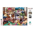 thumbnail image 4 of Buffalo Games A Dog's Life Painting Puppies 750 Pieces Jigsaw Puzzle, 4 of 6