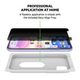 thumbnail image 2 of Belkin SCREENFORCE Tempered Glass Privacy Screen Protector for iPhone 11, iPhone XR, Model Number: OVA006zz, 2 of 5