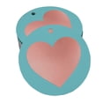 thumbnail image 1 of Inkdotpot Real Rose Gold Foil Made With Love Wedding Tags Favor Hang Paper Tags 50 Pieces, 1 of 6