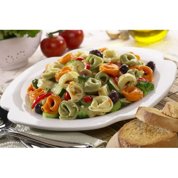 Rosina Food Tri Color Cheese Tortellini Pasta 5lbs (PACK OF 2)