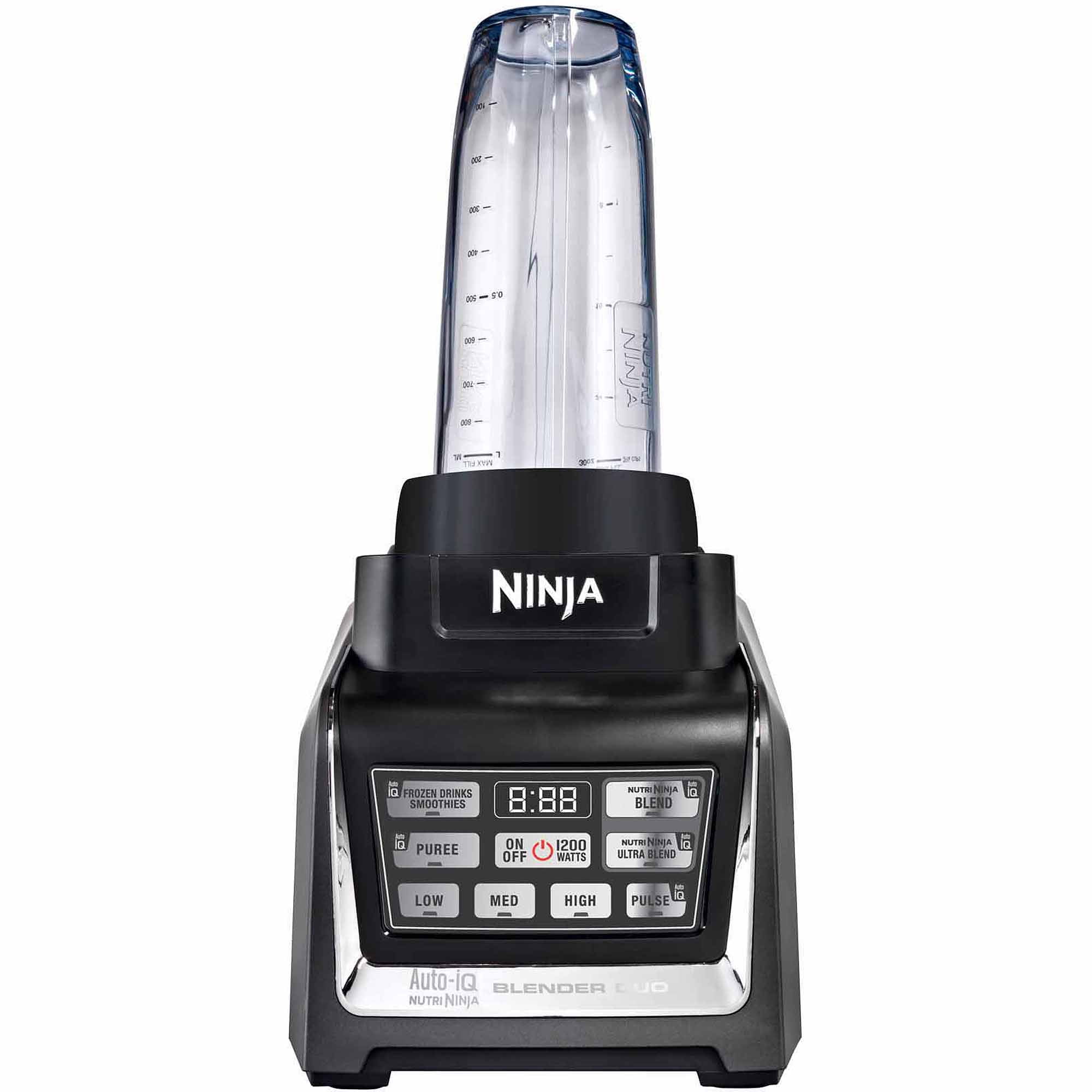Ninja Duo Auto iQ Blender with Single Serve Cups BL640 Walmart