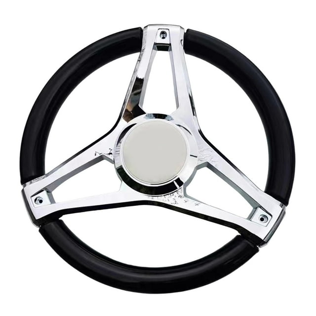 Volante Universal, accesorios para barcos, duradero, vehículos acuáticos, 350mm para yates, marinos, barcos, pontones, lanchas rápidas Salvador Volante