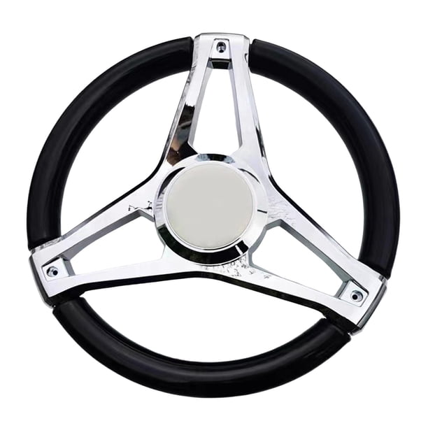 Volante Universal, accesorios para barcos, duradero, vehículos acuáticos, 350mm para yates, marinos, barcos, pontones, lanchas rápidas Salvador Volante