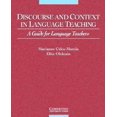 thumbnail image 1 of Discourse and Context in Language Teaching: A Guide for Language Teachers, 1 of 1