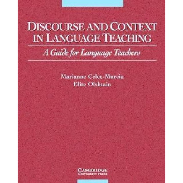 Discourse and Context in Language Teaching: A Guide for Language Teachers