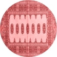 thumbnail image 1 of Ahgly Company Indoor Round Southwestern Red Country Area Rugs, 8' Round, 1 of 4
