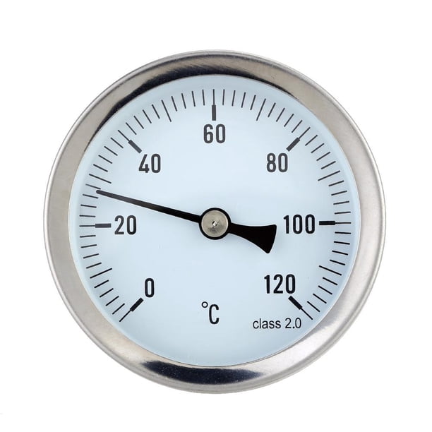 0-120 degree C Termómetro Para Alimentos Temperatura Carne Dial Horno Calibre Calibre Herramienta de material acero BLESIY Termómetro de esfera