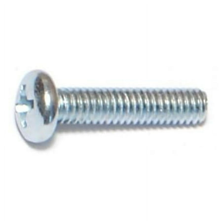 #8-32 x 3/4" Zinc Phillips Pan Head Machine Screws (45 pcs.)