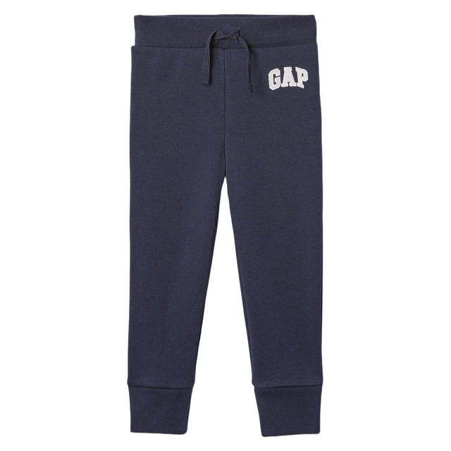 Pantalones deportivos GAP para bebé niño con logo, estilo jogger, 3 años, azul marino