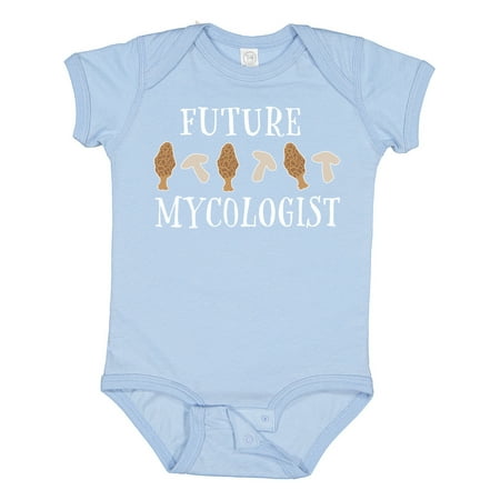 

Inktastic Future Mycologist- Mushrooms and Morels Gift Baby Boy or Baby Girl Bodysuit