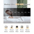 thumbnail image 5 of Sage Green Ombre Blackout Curtains 54 Inches Long for Bedroom, Modern Geometric Abstract Art Aesthetics Thermal Insulated Room Darkening Black Out Window Curtain Panels Grommet Drapes for Living Room, 5 of 8