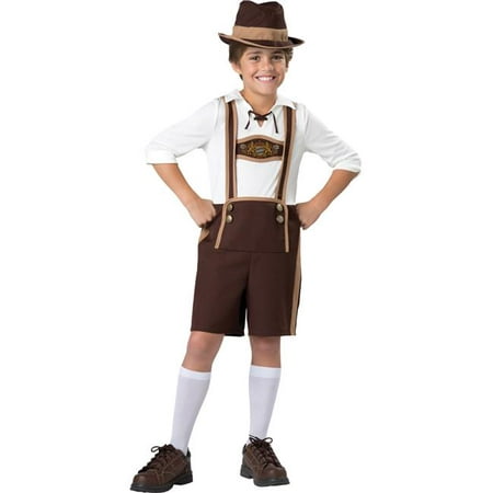 Morris Costumes IC1710312 Bavarian Guy Child Costume, Size 12