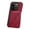 Red, variant on Allytech Slim Case Compatible with iPhone 15 Pro, Crocodile Print PU Leather Magnetic Hidden Card Holder Kickstand Shockproof Full Body Protective Wallet Case for Women Men, Black
