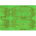 thumbnail image 1 of Ahgly Company Indoor Rectangle Abstract Green Modern Area Rugs, 4' x 6', 1 of 4