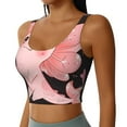 thumbnail image 2 of Fotbe Cute Axolotl Sakura Blossoms A Sujetador Deportivo Largo sin Aros para Mujer con Almohadillas y Soporte Medio, Transpirable y Absorbente, Camiseta Tipo Chaleco o Tank Top-Small, 2 of 8