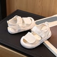 thumbnail image 6 of Mgmyaa Unisex Kids Vacation Water Shoes Hook & Loop Open Toe Slip-Resistant Adjustable Straps Flat Heel for Babies & Kids Ages 0.25-4, 6 of 9