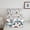 Cyan White Orange, variant on jejeloiu Halloween Spooky Pumpkin Bedding Comforter Set,Purple Kawaii Bowtie Twin Comforter Sets,Happy Halloween Bats Bedding Set For Child,Ultra Soft Bedroom Decorative Reversible,2-Piece