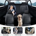 thumbnail image 2 of for CHEVROLET EQUINOX 2005-2026 Car Seat Cover, Waterproof Faux Leather 5 Seats Full Set Wear Resistance Protect and Upgrade Seats, Black Car Seat Covers, Airbag-Compatible, 2 of 9
