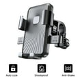 thumbnail image 2 of GEVSYUE Universal Bike Phone Mount, Gravity Sensing, One-Hand Operation, 360° Rotation Black, 2 of 7