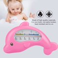 thumbnail image 2 of Kids Bath Thermometer, Perfect Water Temperature for Bathing, Unbreakable, Strong and Sturdy, for Bathtub(Pink Red Dolphin), 2 of 4