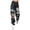J-Black, variant on Rinsvye Denim Elastic Waist Trousers Jean Cargo Pants for Women Baggy Button Jeans Hole High Jean Pants for Women Butt Pants Pocket Loose Women Straight Jean Women Pants