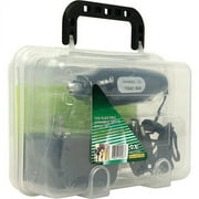 Dynamic 5 Inch Mini Rotary Tool | Variable Speed 8,000-12,000 RPM | 12V UL-Approved Adapter | 15 Accessories & Engraving Stencil | Lightweight with Carrying Case