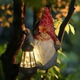 thumbnail image 4 of HONGLAND Solar Gnome Statue with LED Lantern - Outdoor Garden Decor, Gift for Women., 4 of 11