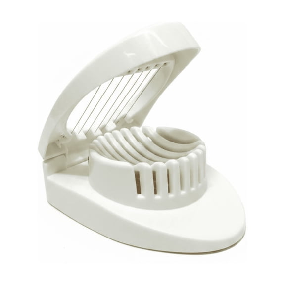 ProFinds White Stainless Steel Wire Handheld Egg Slicer, 1-Egg 1 unit