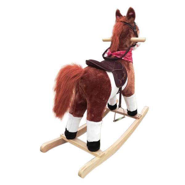 neighing rocking horse