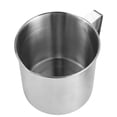 thumbnail image 3 of Uarter 1.2L Oil Storage Grease Strainer Food-grade Kitchen Grease Container Keeper Stainless Steel Oil Can with Lid and Fine Mesh Strainer, Suitable for Storing Frying Oil and Cooking Grease, 3 of 9