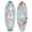 Seashells, variant on Notoriart Retro Coastal Art Coastal Acrylic Wall Art Easy-to-Hang, 2 panel 13" x 37", Seashells Skimboard Set