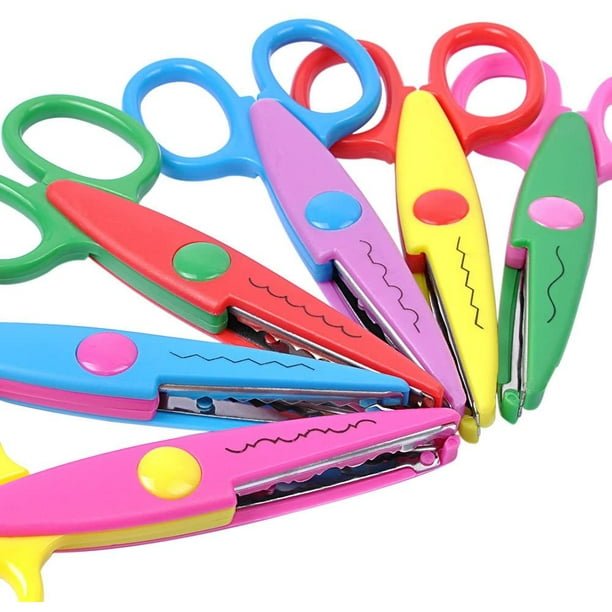 Sharpen Decorative Edge Scissors  Scissors, Scrapbooking techniques, How  to sharpen scissors