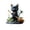B, variant on 2D Acrylic Halloween Decorative Figurine Scarecrow with Shovel and Pumpkin for Home Tabletop Display Stand