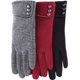 thumbnail image 2 of Pares de guantes de invierno para mujer, guantes resistentes al viento para pantalla táctil, teléfono, forro polar, guantes cálidos para clima frío Rojo Verde Cocina, Decoración y Otros, 2 of 5