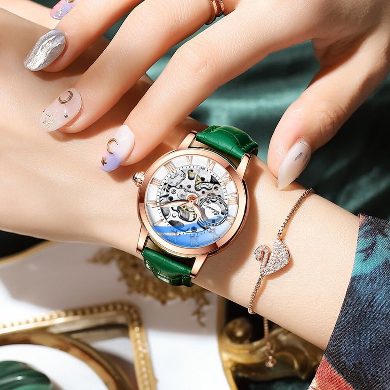 CHENXI Women Automatic Mechanical Watch Top Brand Luxury  display picture 2