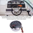 thumbnail image 4 of Marine Tachometer,7 Color Backlight Digital RPM Gauge for Car Truck Boat, Compatible with Various RPM Sensors, 8000RPM , Suitable for Truck Tractor Trailer Car RV Boat, 4 of 7