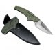 thumbnail image 1 of Cuchillo de hoja fija con hoja de 4" y mango de ABS antideslizante, herramienta for acampar y sobrevivir al aire libre, 1 of 9