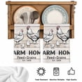 thumbnail image 5 of Farm Chicken Kitchen Towels Set of 4, Farmhouse Retro Animals Wooden Grain Absorbent Dish Towels for Kitchen, Microfiber Hand Towel, Quick Drying Tea Towel for Cleaning Decorative Dishcloths, 5 of 7