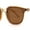Beige Brown, variant on Stylish Inset Lens Horn Rim Retro Plastic Sunglasses Slate Green