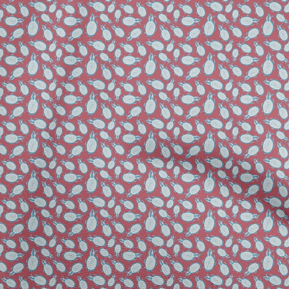 oneOone Cotton Poplin Maroon Fabric Dragonfruit Dress Material Fabric Print Fabric By The Yard 42 Inch Wide