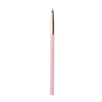 Unique Bargains 1 Pc Convenient Makeup Brush Large Pink Nylon Hair Aluminum Tube Plastic Handle
